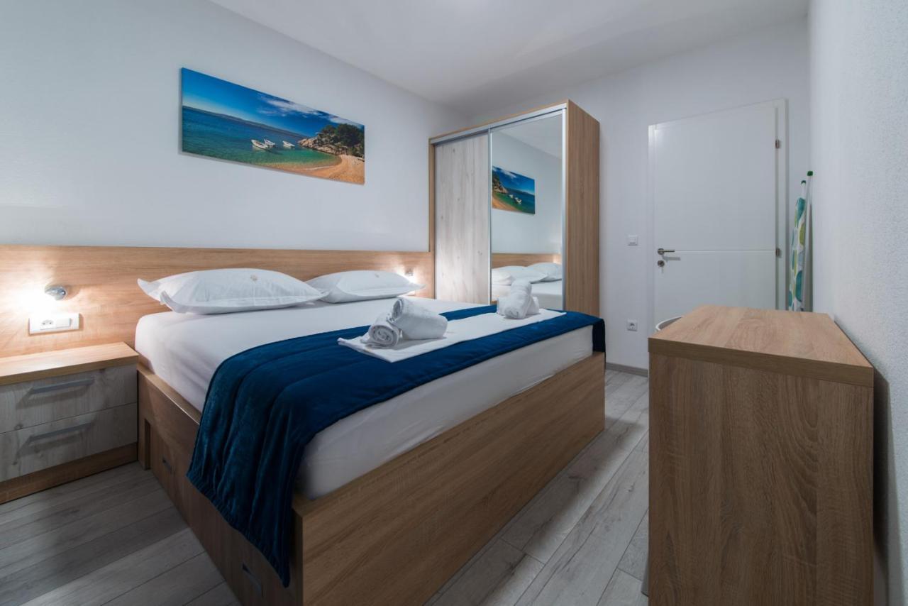 Apartmani Spiline Baška Voda Exteriör bild