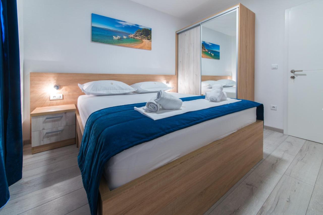 Apartmani Spiline Baška Voda Exteriör bild