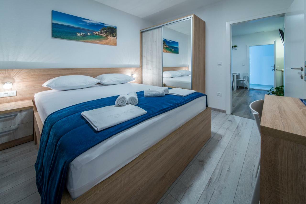 Apartmani Spiline Baška Voda Exteriör bild