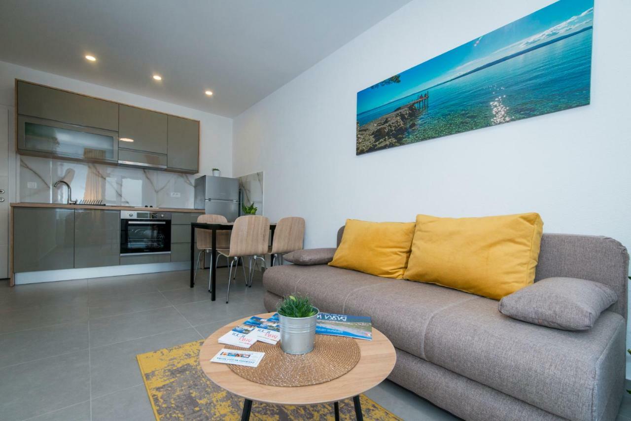 Apartmani Spiline Baška Voda Exteriör bild