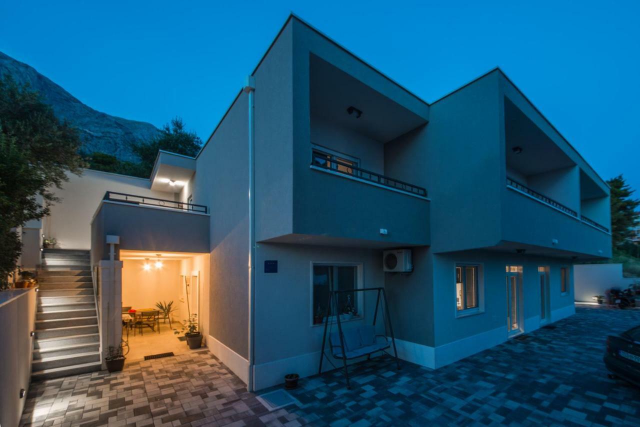 Apartmani Spiline Baška Voda Exteriör bild