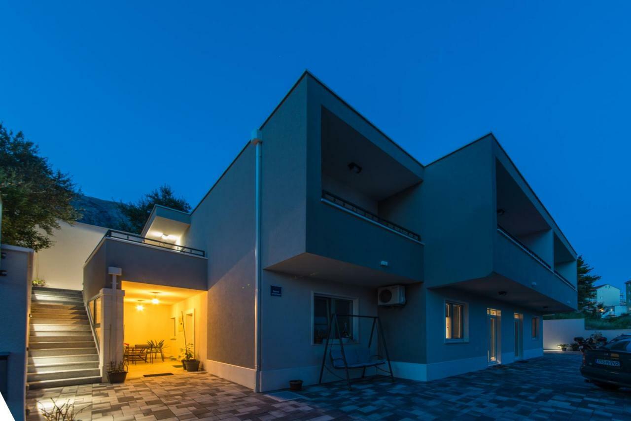 Apartmani Spiline Baška Voda Exteriör bild